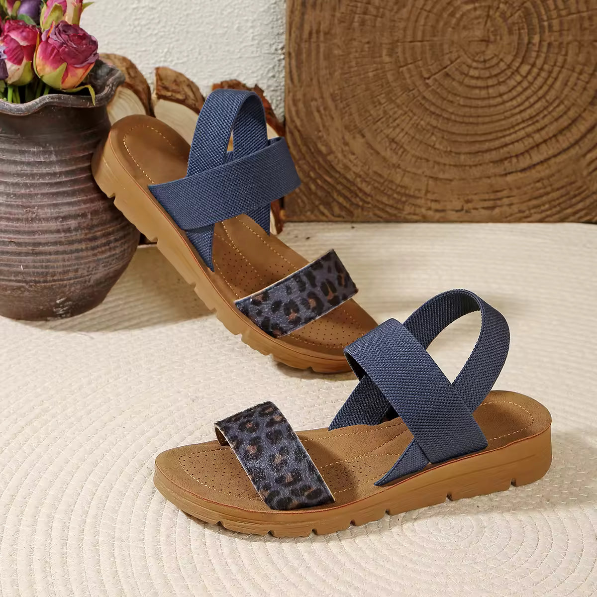USA BreezeStride™ Oversized Summer Sandals
