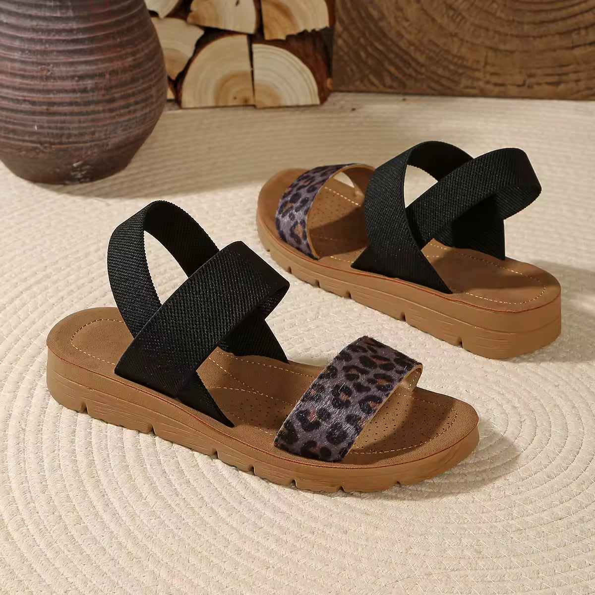 USA BreezeStride™ Oversized Summer Sandals