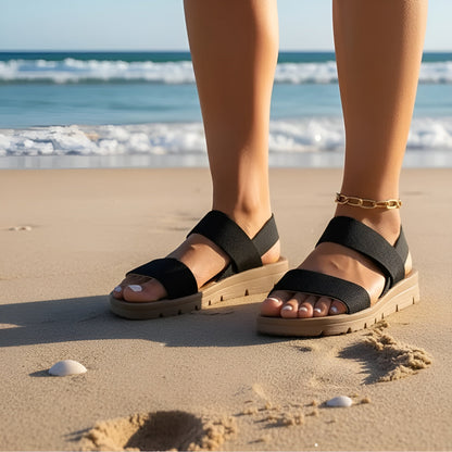USA BreezeStride™ Oversized Summer Sandals