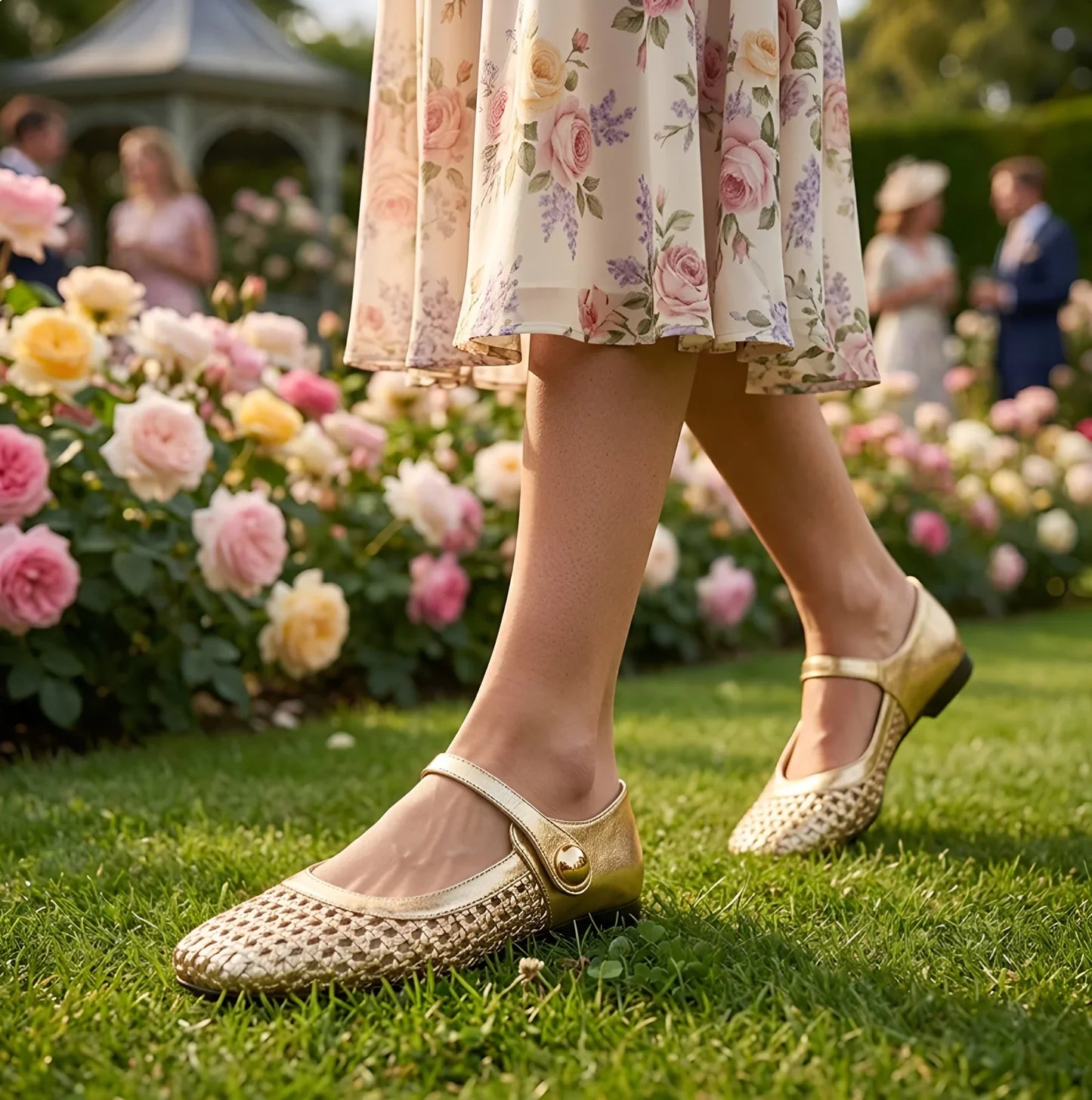 Woven Comfort Mules